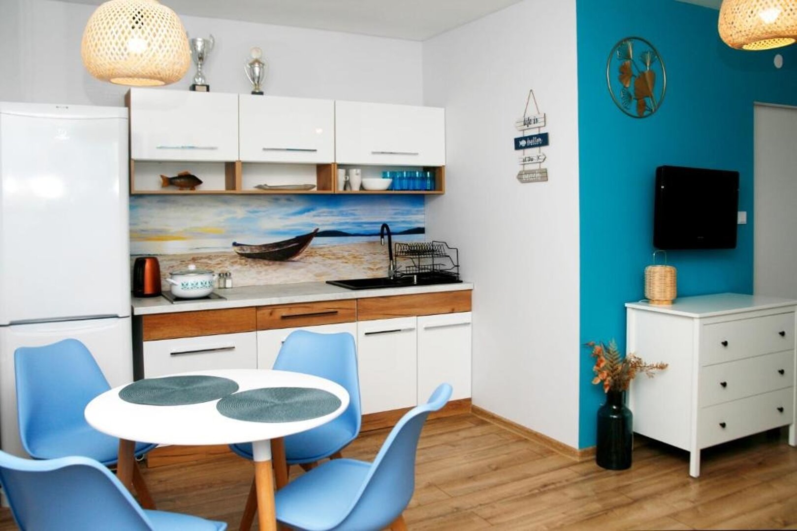Apartament EL Romano Gdynia - Balkon z widokiem na morze & Bezpłatny parking